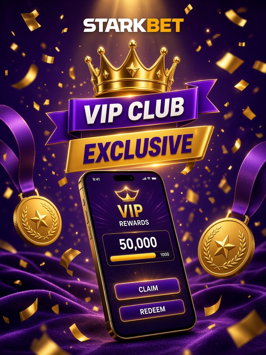 StarkBet VIP Club crown and rewards
